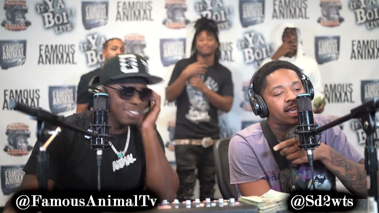 Memphis Rapper SD Stops By Drops Hot Freestyle on Famous Animal Tv