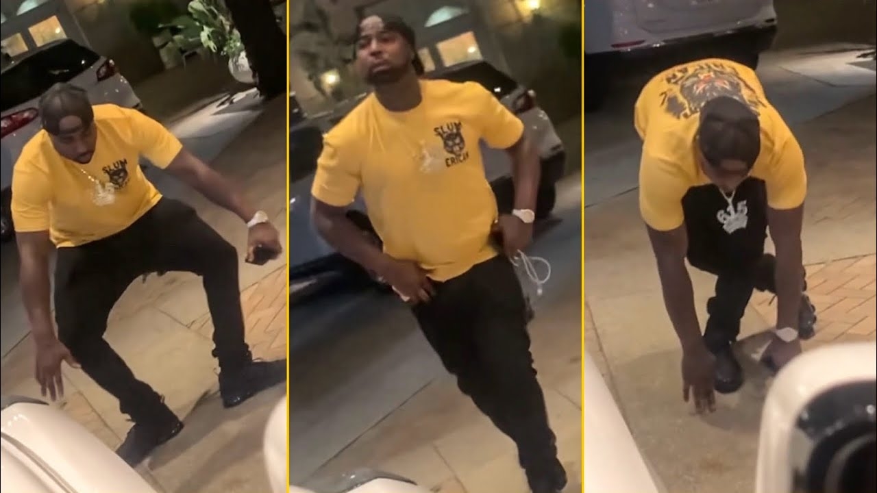 Young Buck Shows His Dance Skills To 50 Cent And Doing CRIP Walk In The Streets Of Memphis