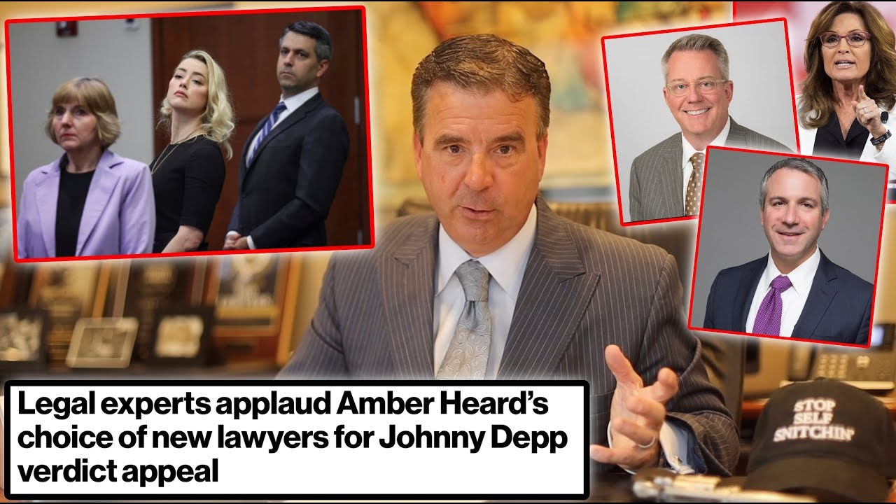 Criminal Lawyer Reacts to Amber Heard's NEW Legal Team and Outlines the Process of her Appeal