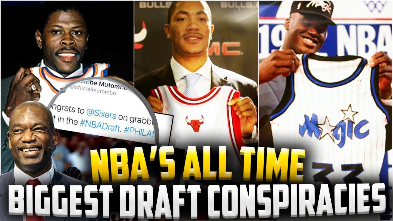 THE BIGGEST NBA Draft Conspiracies OF ALL TIME!! - Patrick Ewing! Derrick Rose! LeBron James??