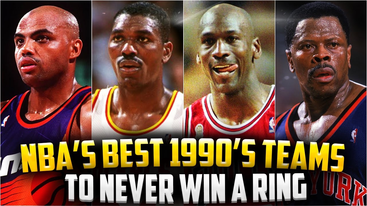 GREAT NBA Teams To NEVER Win A Championship - In The 1990's! P.Ewing, C.Barkley, K.Malone + More!!