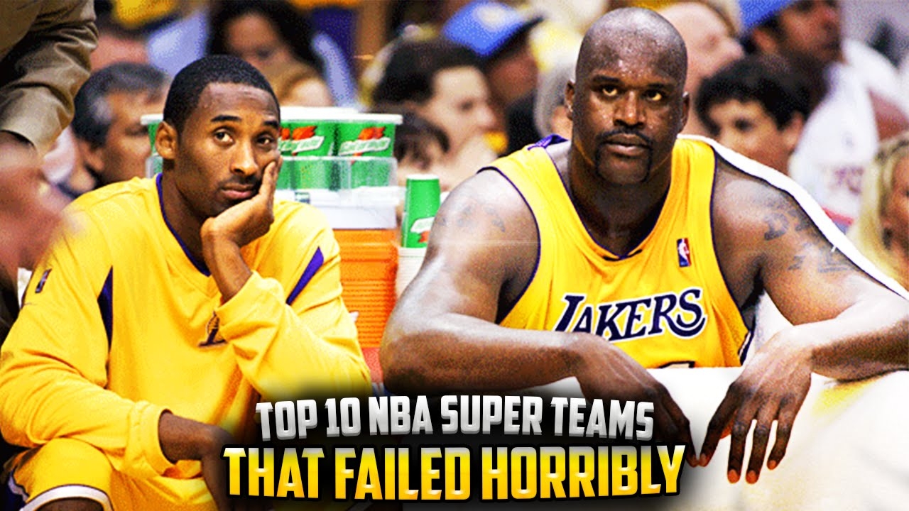 THE Most Stacked NBA Super Teams that FAILED! Kobe? LeBron? Steph Curry?
