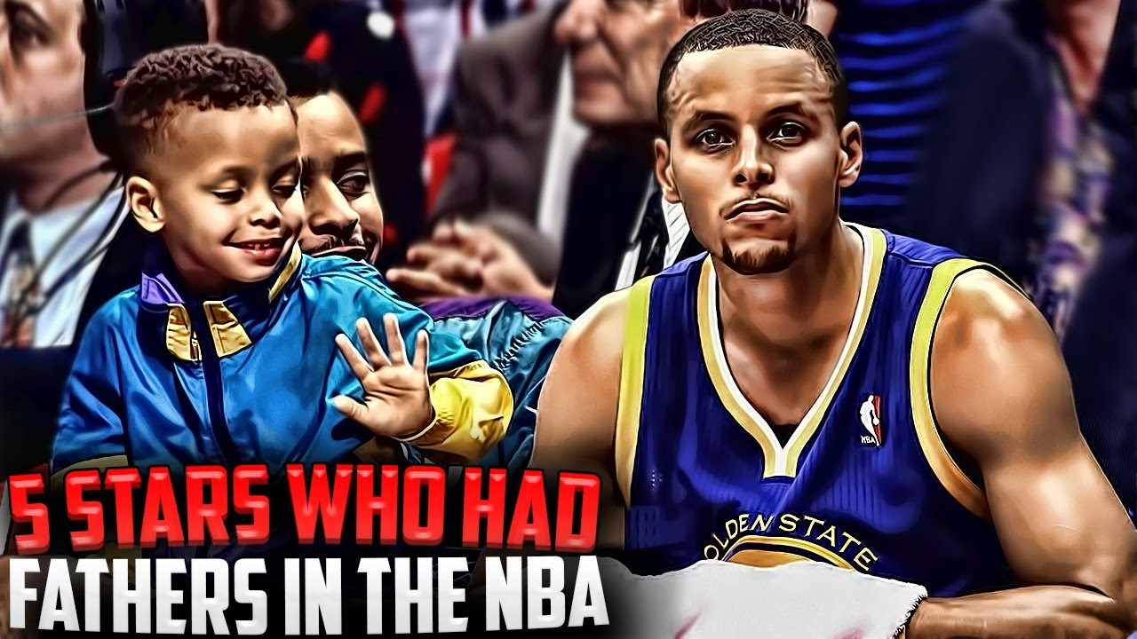 Top 5 STARS Who Had Their Fathers IN THE NBA! Ft Stephen Curry + Dell Curry!