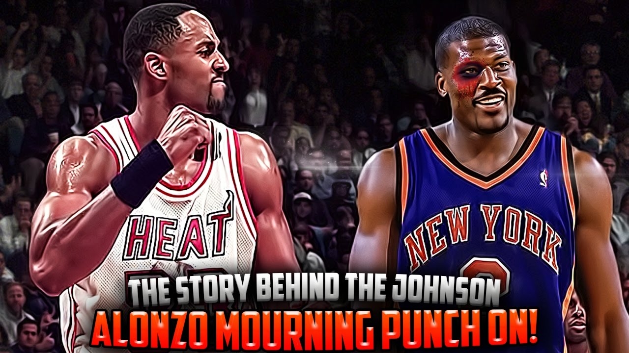 The Story Of The Alonzo Mourning & Larry Johnson PUNCH ON!
