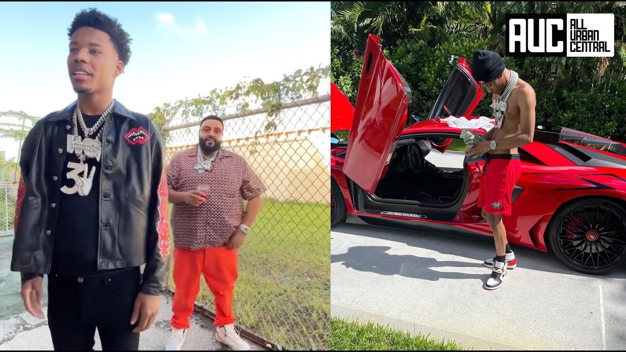 Nado Wick Pulls Up On DJ Khaled In A $800K Lamborghini