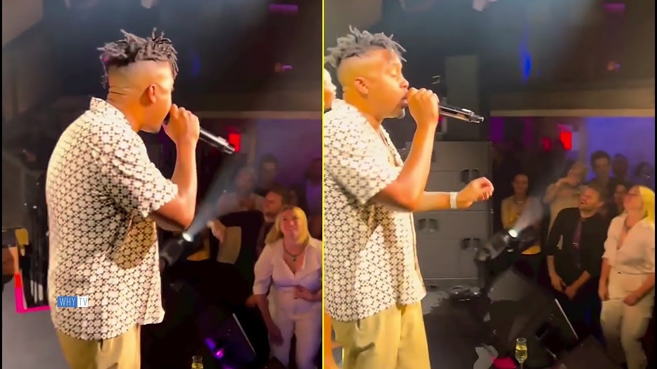 Nas Pulls Up On NY Club And Performing 'If I Ruled The World' Hit 'King Of NY In The Building'