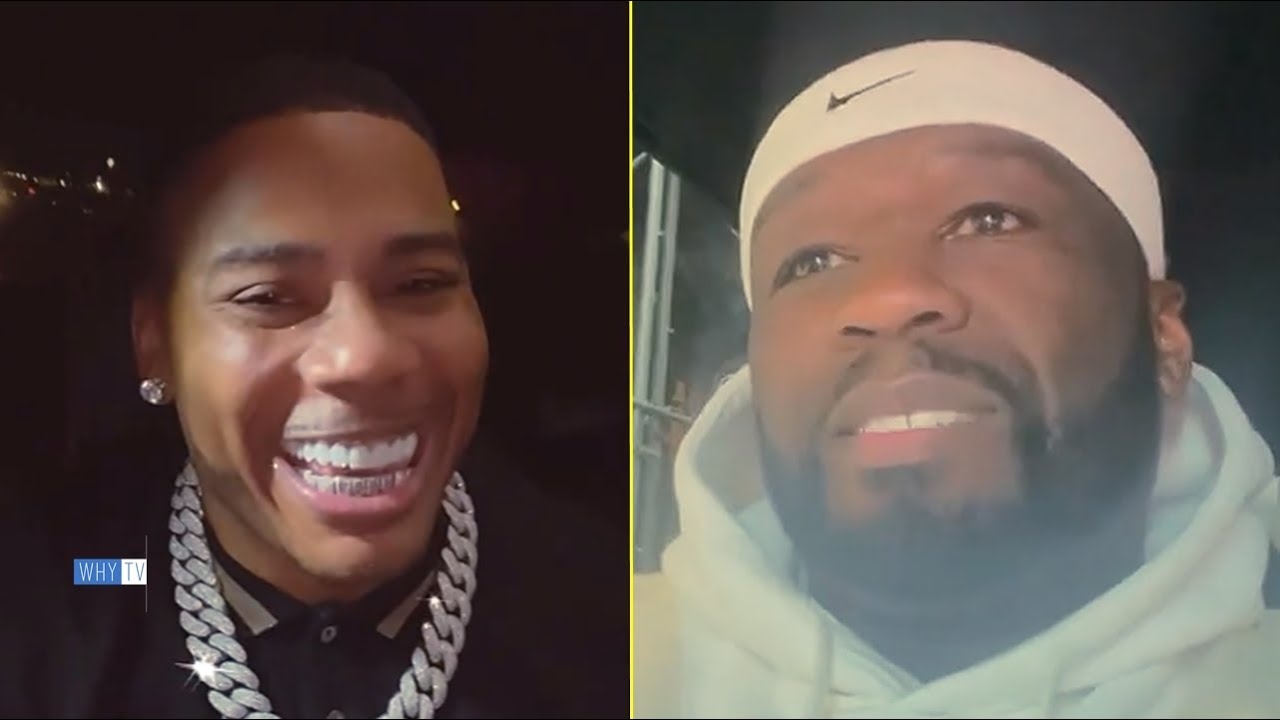 Nelly Calls 50 Cent And Tells He's Going To Pull Up On Tycoon With Him 'We Heating Up Now'