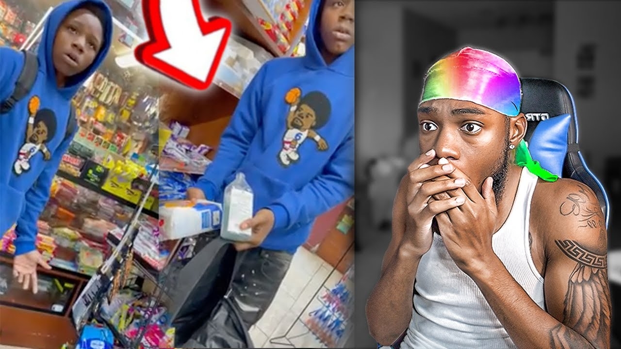 14 Year-Old Kid Caught Shoplifting But Explains It’s For His Mom & Family In Need❤️