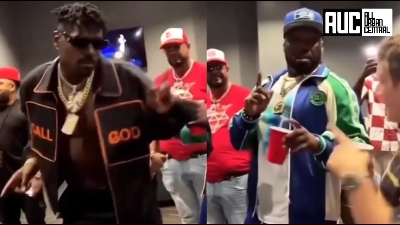 AB Teaches 50 Cent How To Do "Put That Sh*t On" Dance
