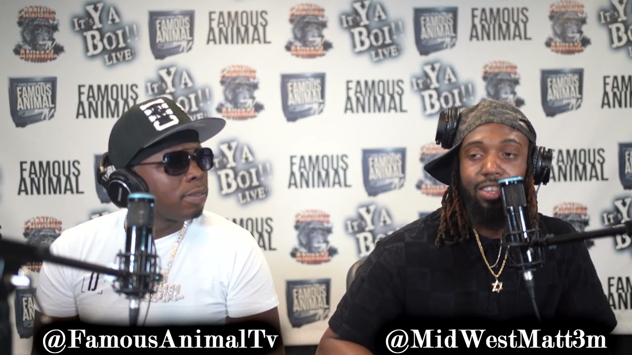 Indiana Rapper MidWest Matt Stops by Drops Hot Freestyle on Famous Animal Tv
