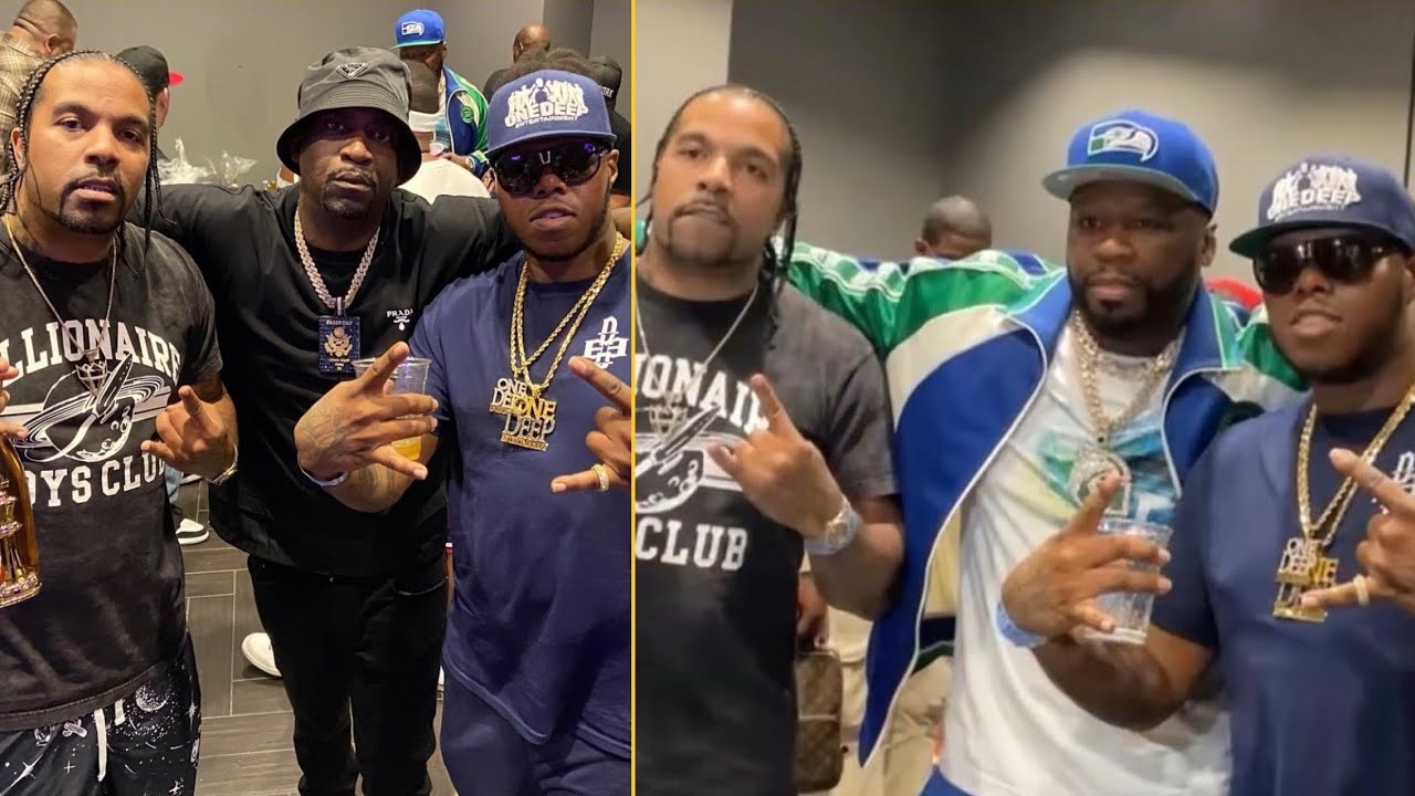 50 Cent Reunited With Lil Flip And Z Ro At Tycoon Weekend Party In Houston ‘It’s Big Hip Hop Unity’