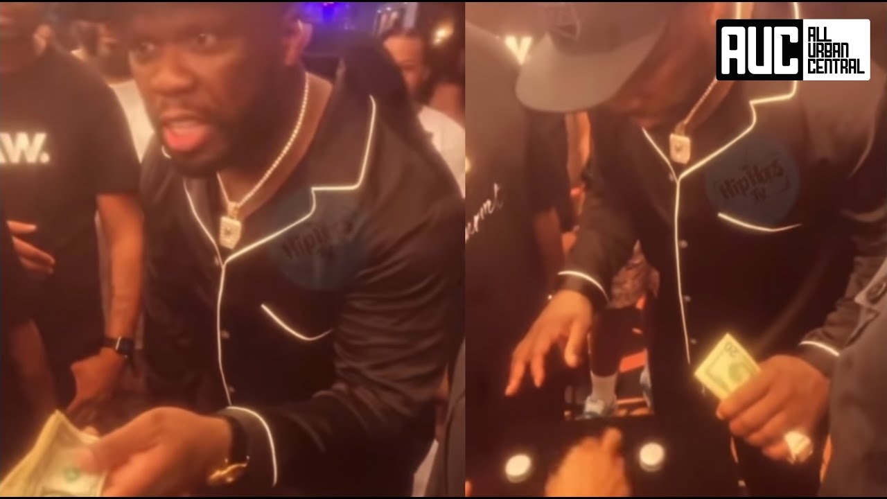 50 Cent Gets Finessed By Street Hustler After Losing $$ On Bottle Cap Game