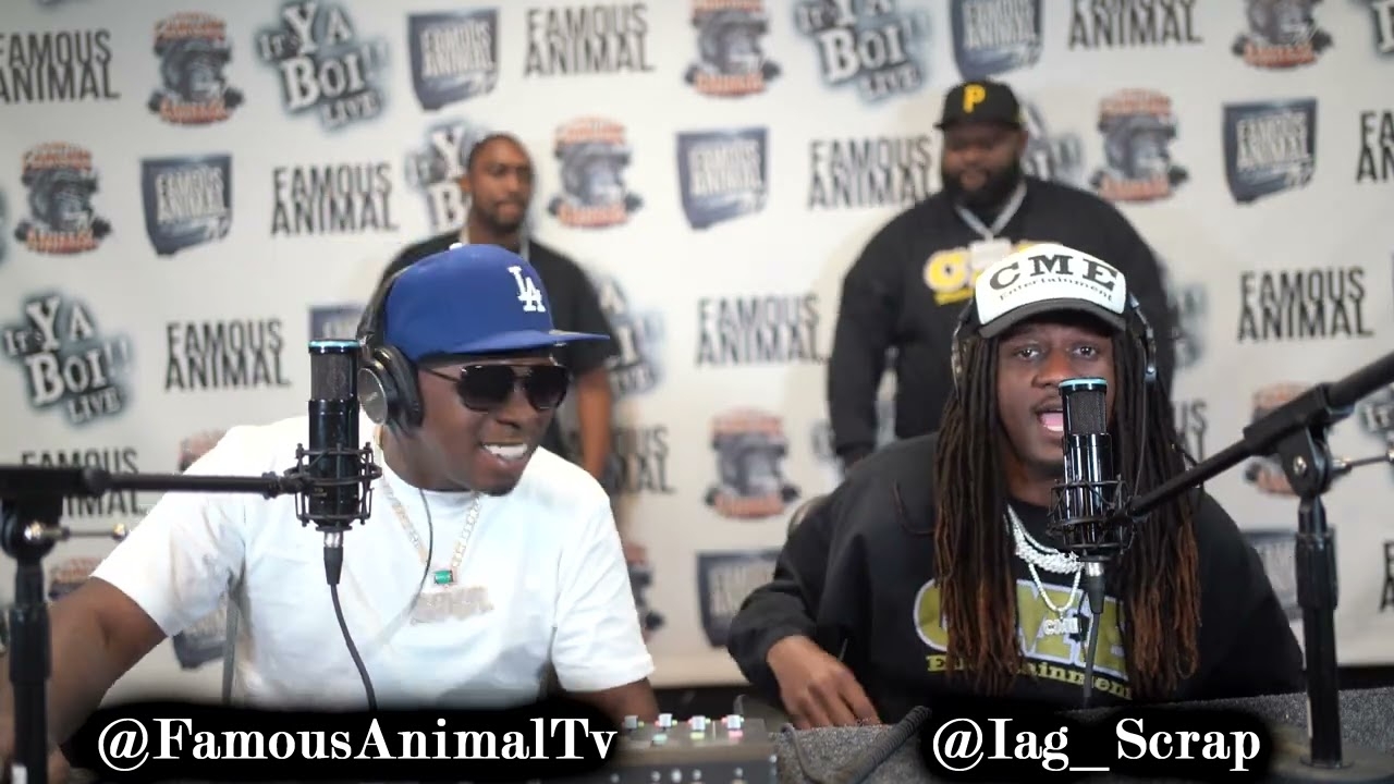 Lincoln Alabama Rapper IAG Scrap Stops by Drops Hot Freestyle on Famous Animal Tv