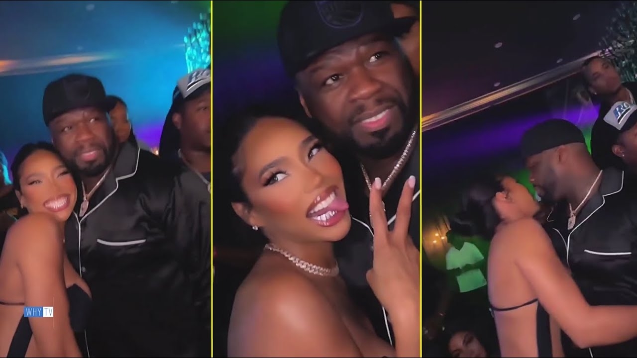 50 Cent Reunited With Cuban Link At Tycoon Weekend In Houston 'King & Queen In The Building'