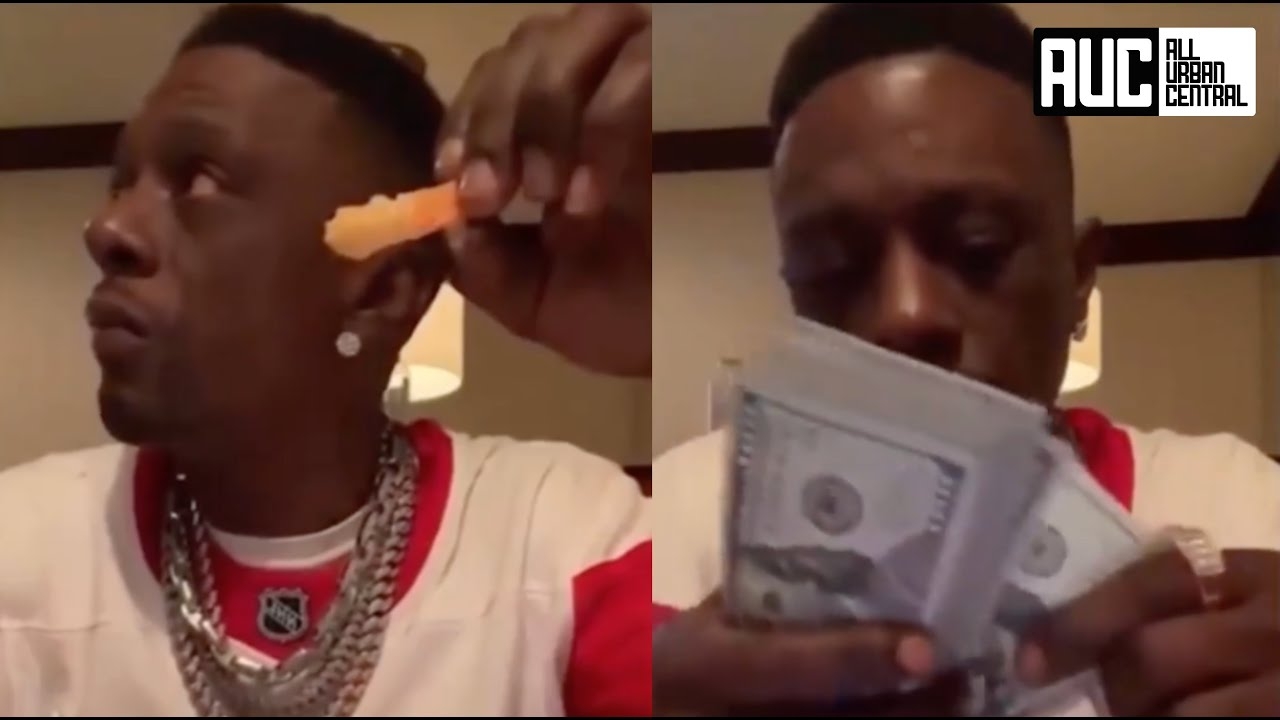 Boosie Blesses Waiter With Big Tip After Bringing Him A Coke From Store