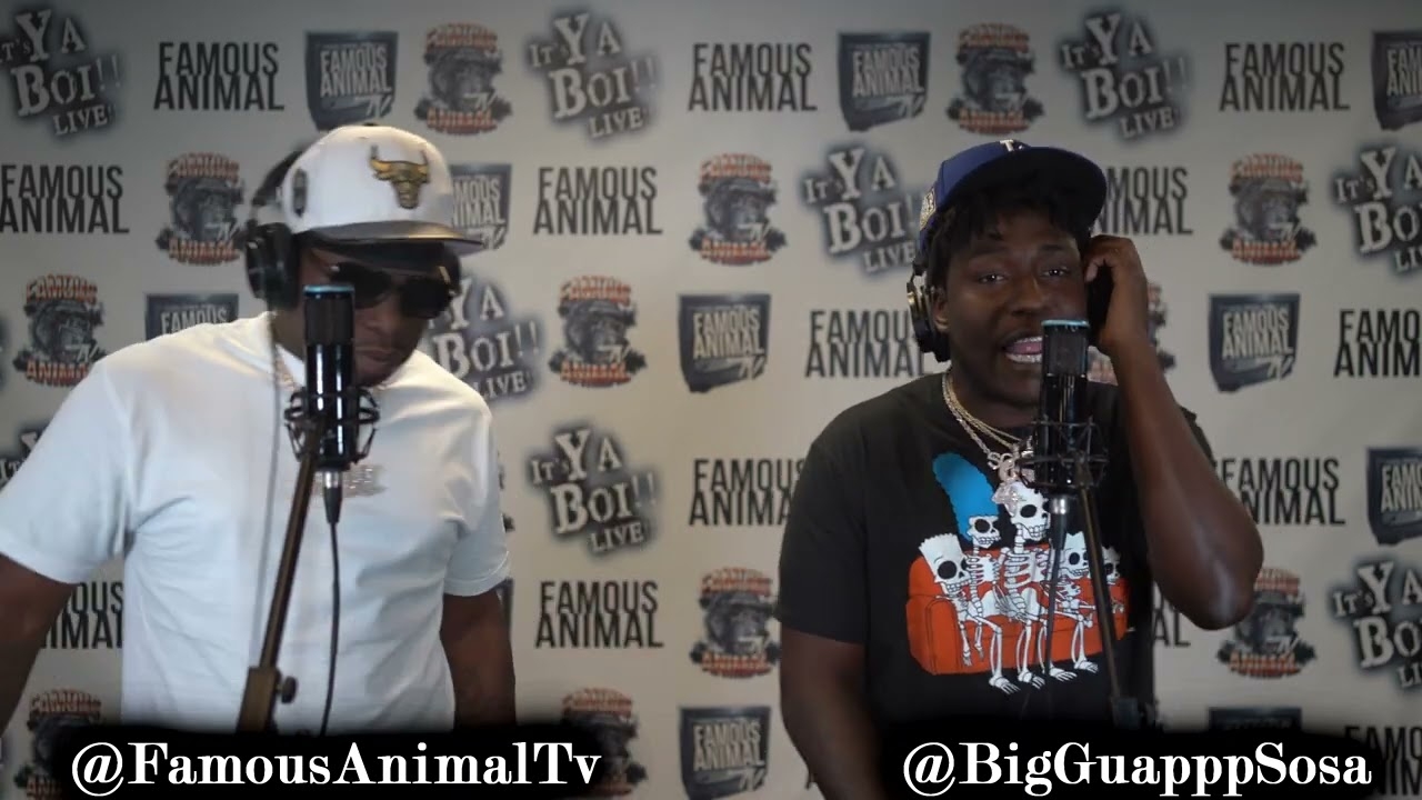 South Carolina Rapper Guap Sosa Stops by Drops Hot Freestyle on Famous Animal Tv