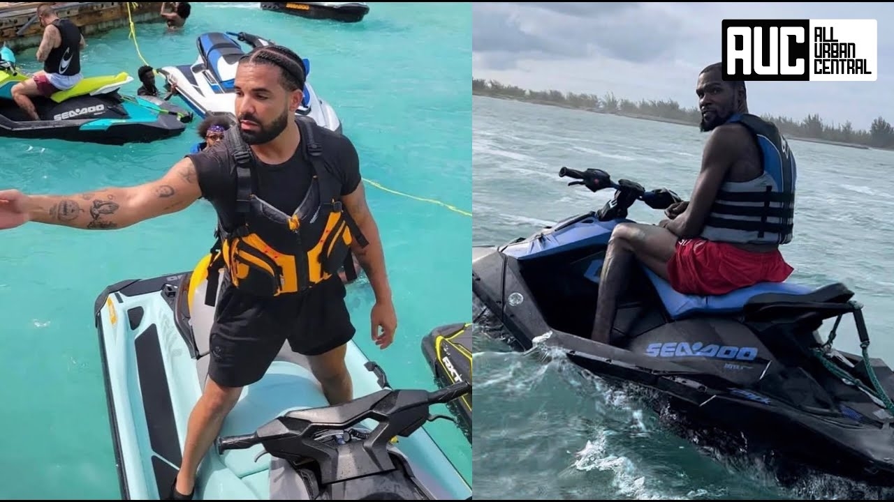 J Cole And Kevin Durant Pull Up On Drake In Turks And Caicos
