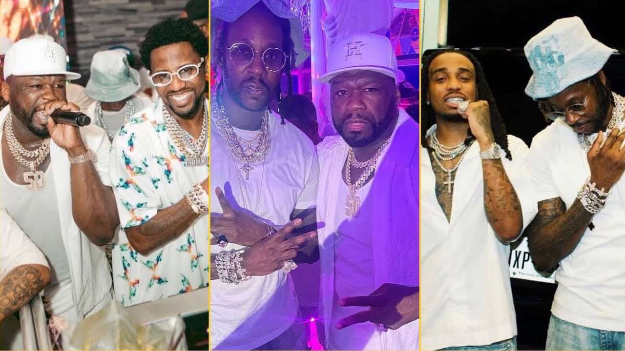 50 Cent Reunited With Migos, 2 Chainz And Fabolous In Houston ‘New Collaboration On The Way’