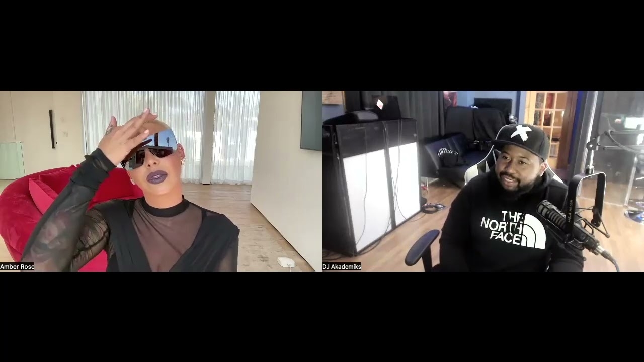 Amber Rose Clarifies if Kanye West really likes a Finger in his *** + Gets asked about Kim K + Skete