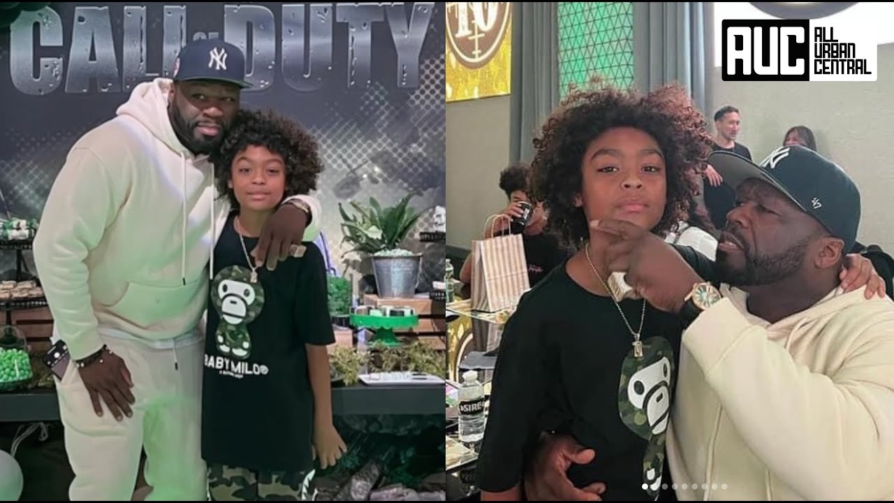 50 Cent Throws A Call Of Duty Themed Party For His Sons Birthday