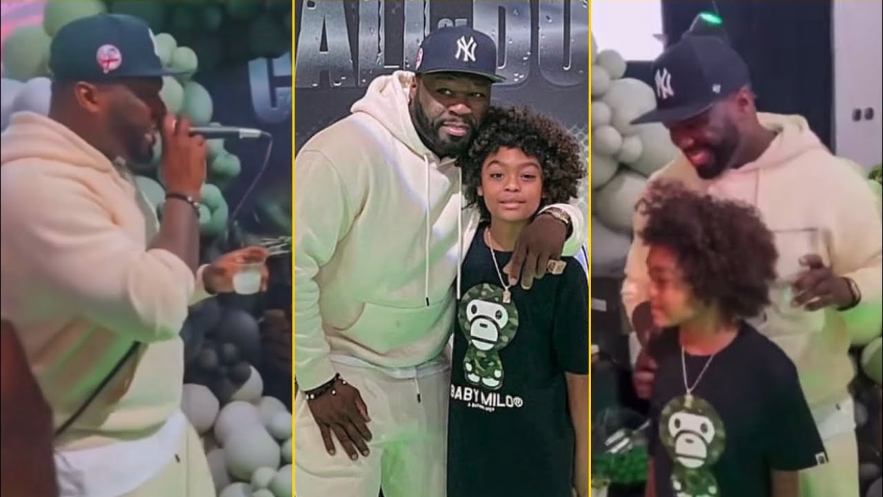 50 Cent Celebrates His Son’s Bday In NY ‘Love You Son, Pop Is Proud Of You’