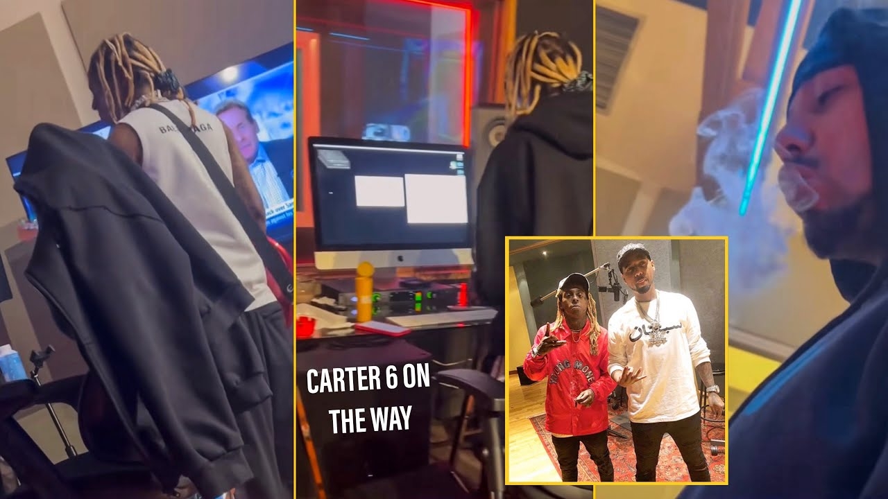 Lil Wayne And Juelz Santana Reunited In Studio And Recording New Track For Carter 6