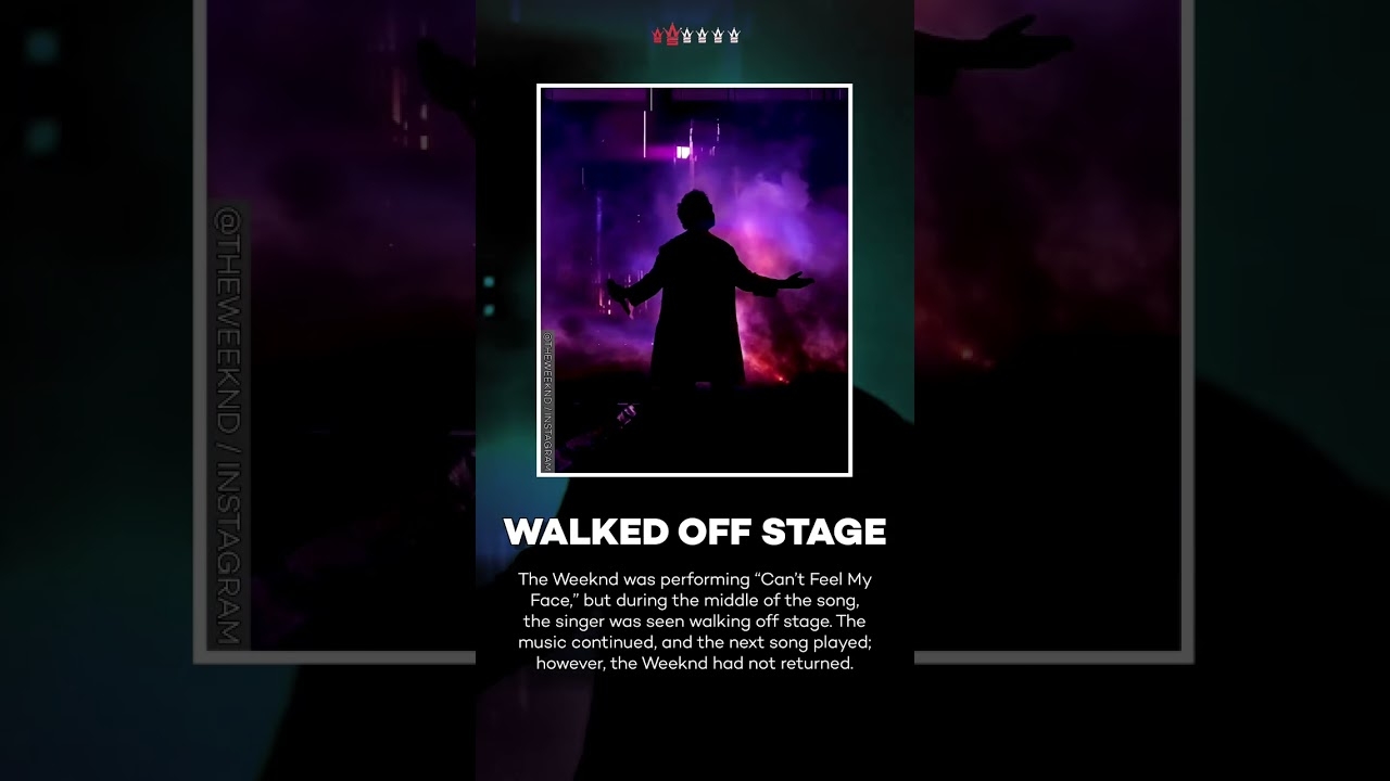 The Weeknd Loses Voice Mid-Song, Cancels L.A. Show! #shorts