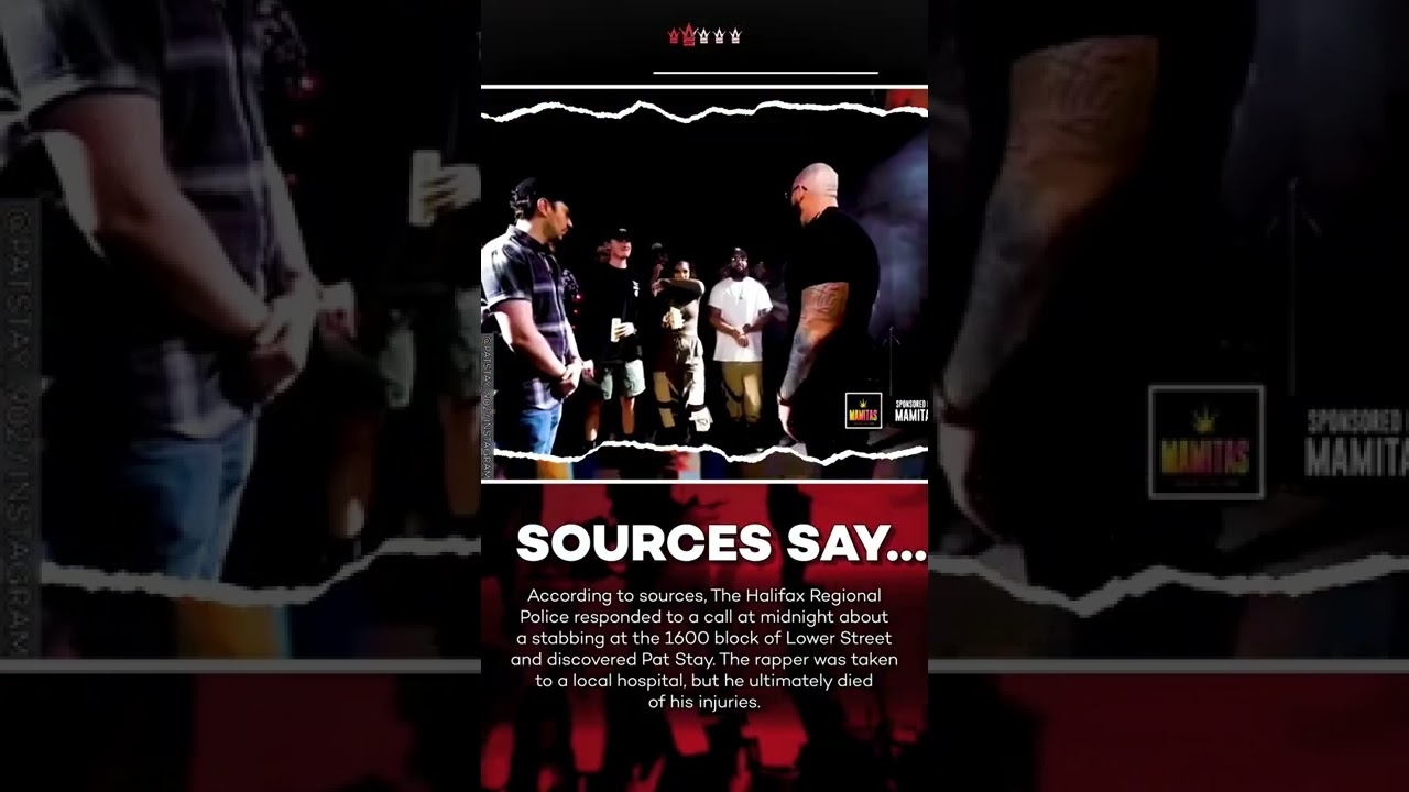 Canadian Battle Rapper Pat Stay Fatally Stabbed at Age 36! #shorts