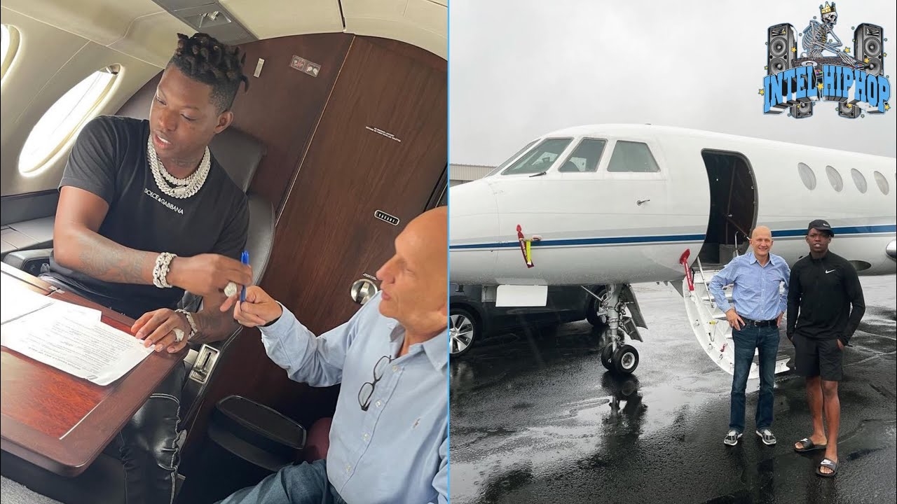 Yung Bleu purchases a new private Jet as a gift to himself for the all hard work he’s done!