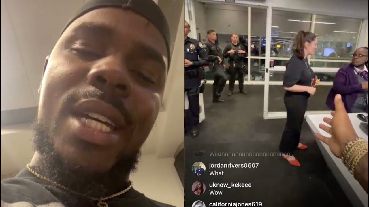 HaHa Davis GOES OFF After Karen Kicks Him Off Delta Flight To Funeral