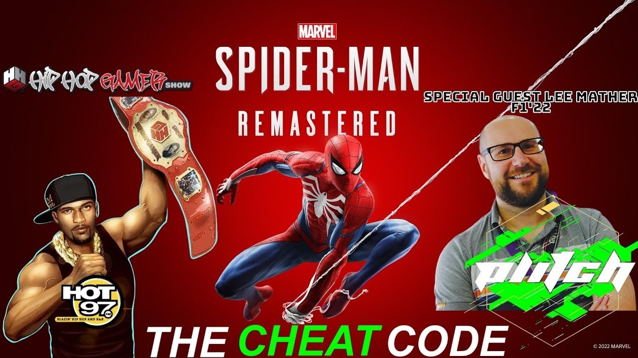 SPIDER-MAN REMASTERED #TheCheatCode Special Guest Lee Mather Codemasters