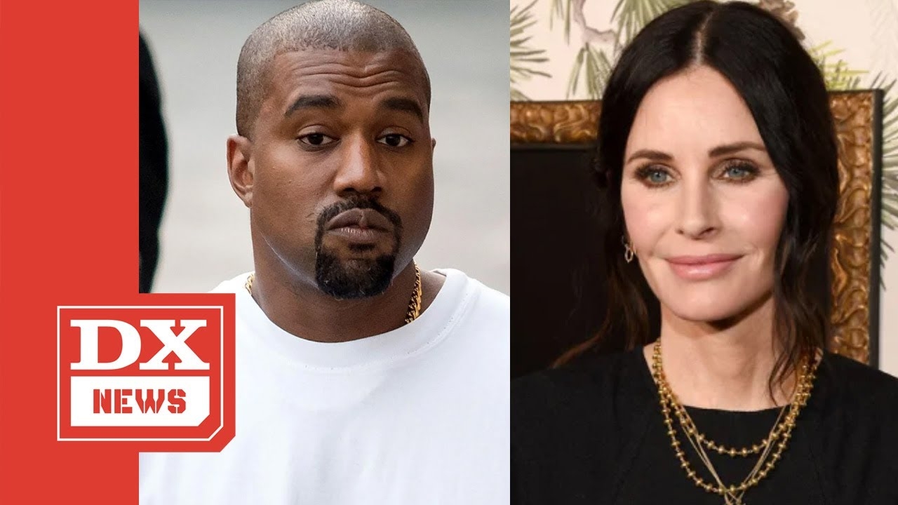 Kanye West Gets Reply From Courtney Cox About “Friends” Not Being Funny