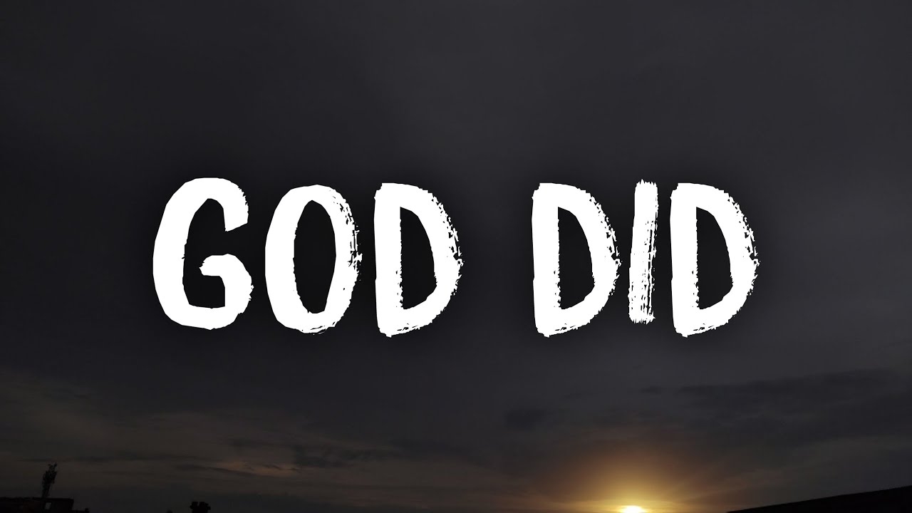 Dj Khaled - God Did (Lyrics) Ft. Rick Ross, Lil Wayne, JAY-Z, John Legend & Fridayy?