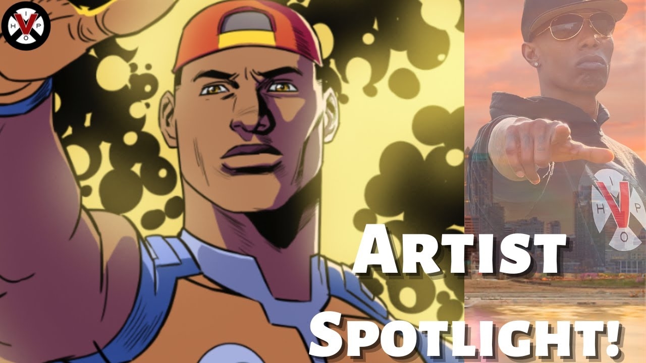 Marcus Manning TV On His Secret Behind His Black Super Heroes!| Artist Spotlight
