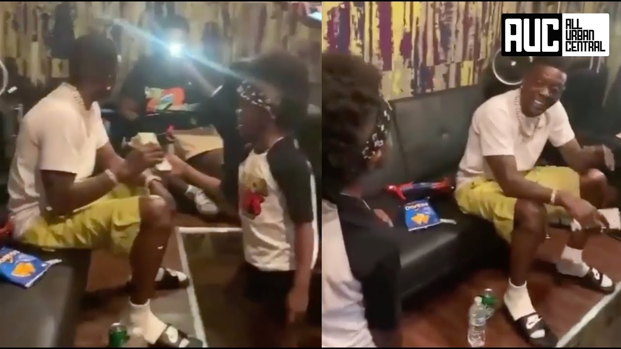 4yr Old Pays Boosie For A Feature After Saving His Lunch Money