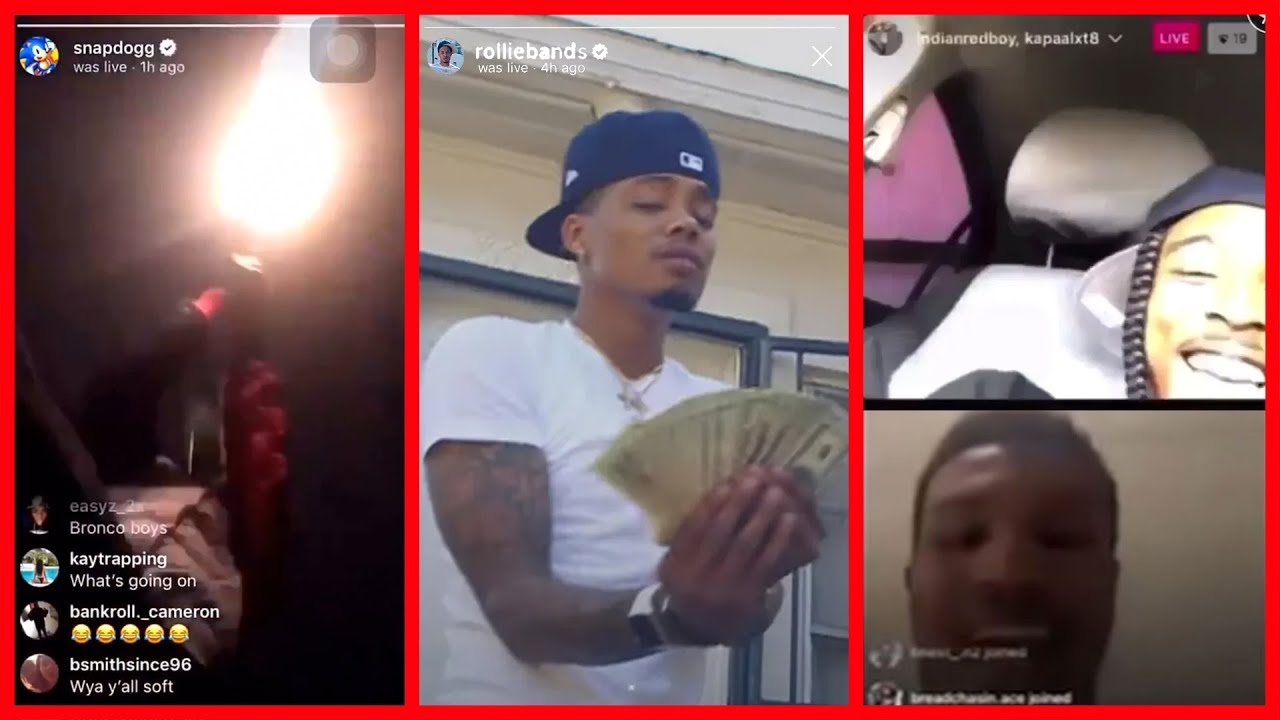 Rappers Who Have Been Killed On IG Live.. (Indian Red Boy, Snapp Dogg, Rollie Bands & More!)