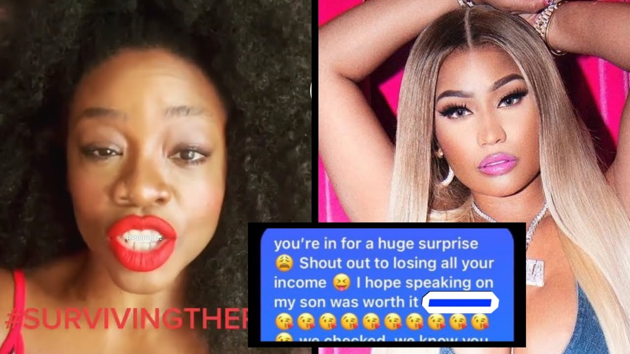 NICKI MINAJ FILES LAWSUIT AGAINST BLOGGER FOR DEFAMATION & FOR SPEAKING ON HER SON