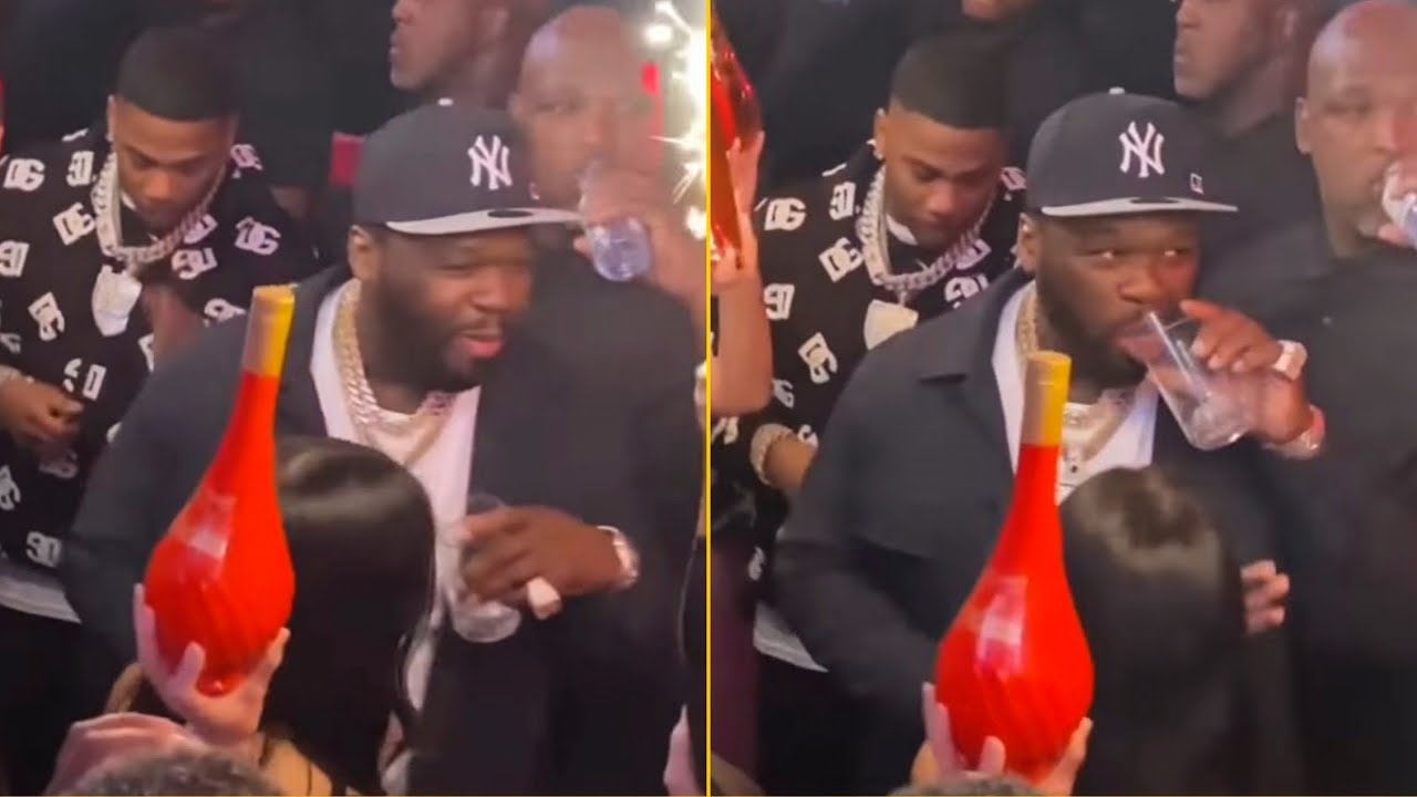 50 Cent Reunited With Nelly, Tony Yayo, Uncle Murda, Quality Control CEO P In Las Vegas Club