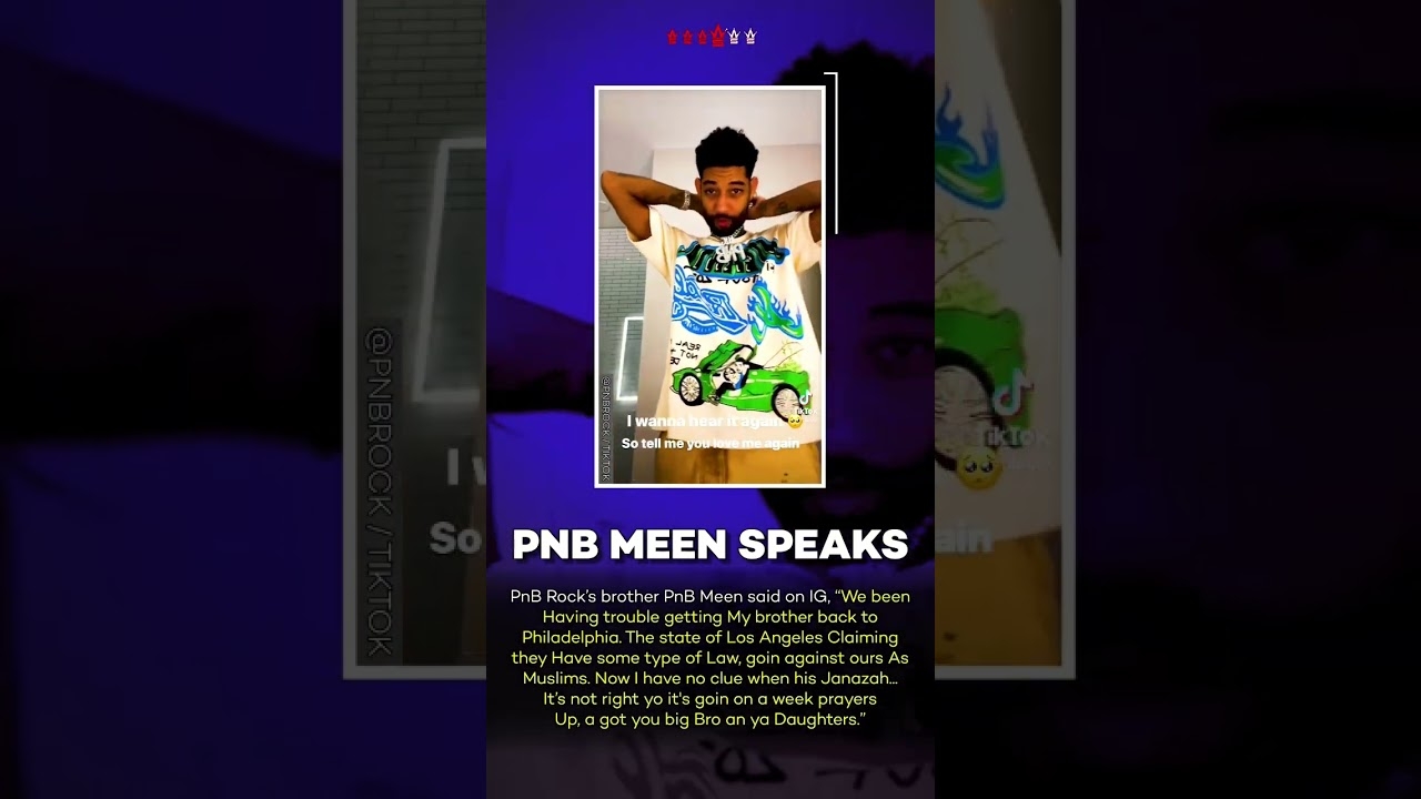 PnB Rock's Family Reportedly Had Trouble Getting His Body Released! #shorts