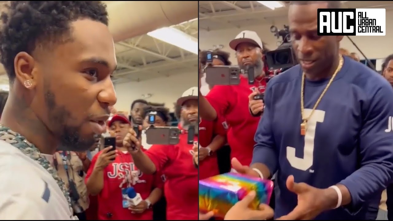 Key Glock Blesses Deion Sanders With Young Dolph's PRE Ring