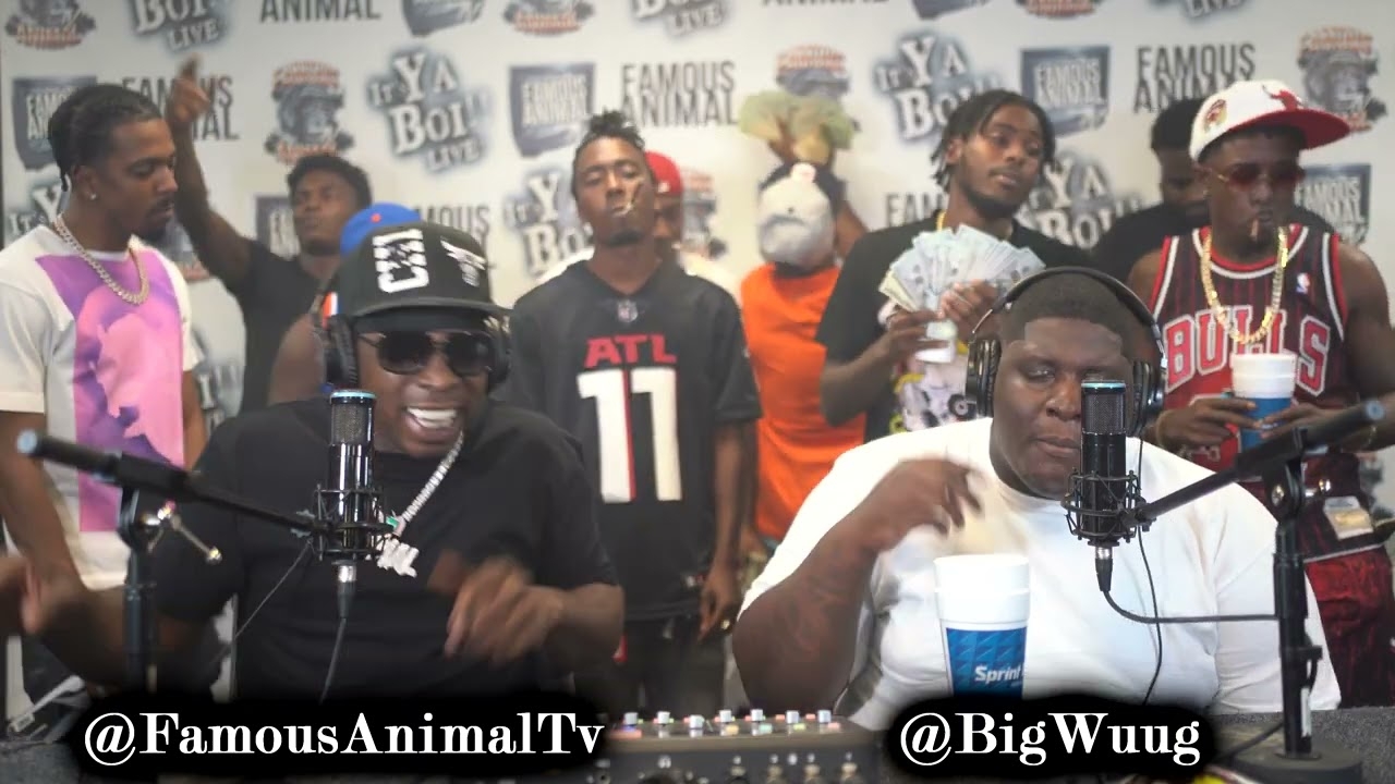 Birmingham Rapper Big Wug Stops by Drops Hot Freestyle on Famous Animal Tv