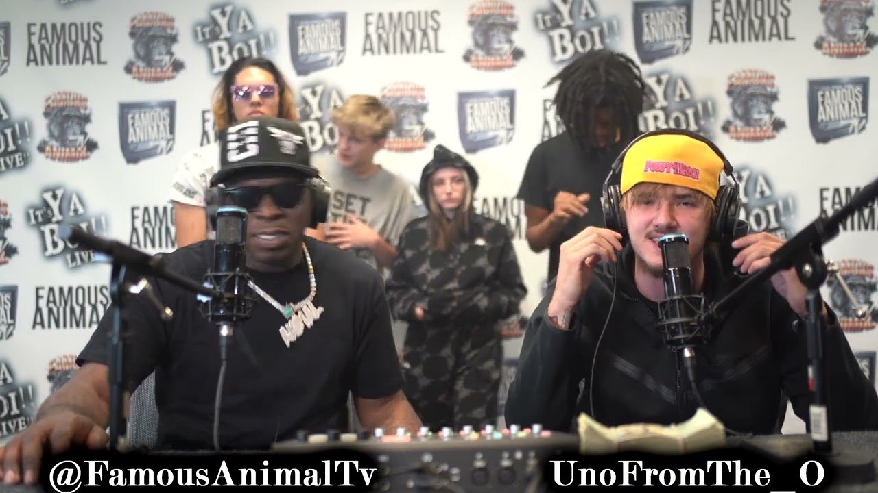 Springfield Ohio Rapper UnoFromThe O Stops By Drops Hot Freestyle On Famous Animal Tv