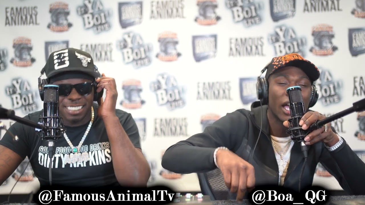 Georgia Rapper BOA QG Stops by Drops Hot Freestyle on Famous Animal Tv