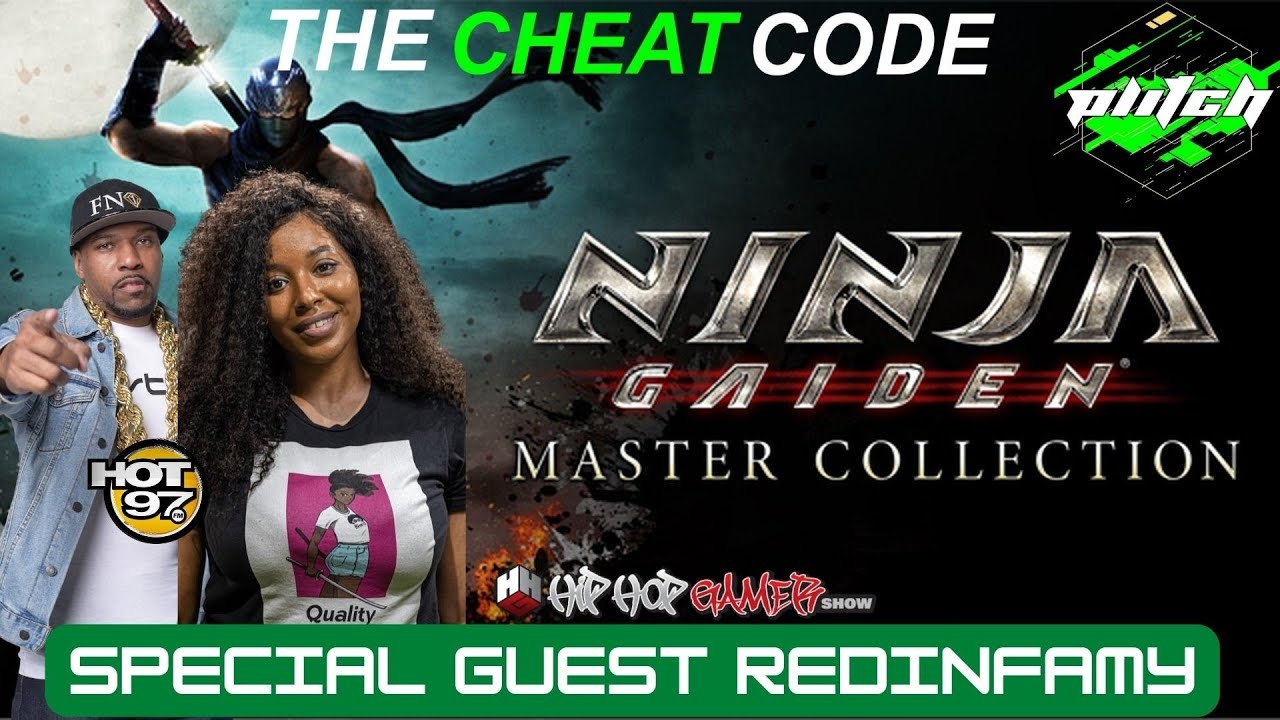 NINJA GAIDEN Is Crazy | Special Guest REDinFamy | #TheCheatCode HipHopGamer