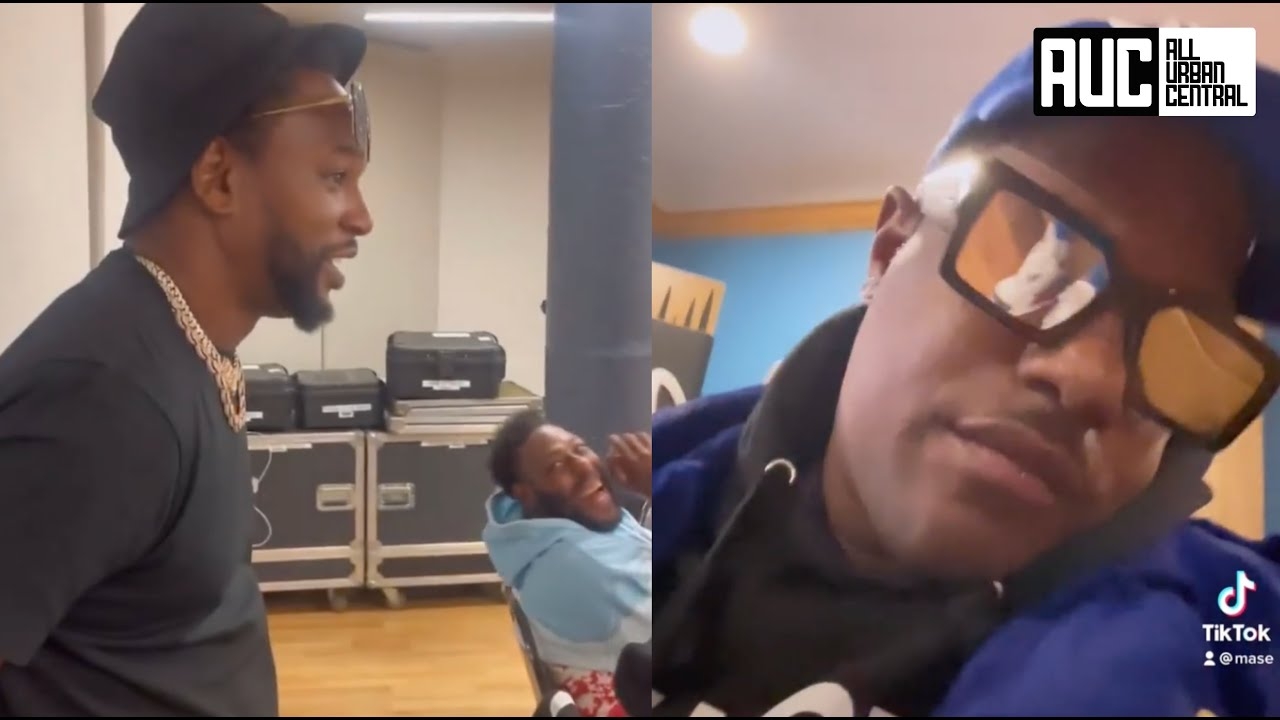 Mase Pulls Up On Camron And Jadakiss Freestyle Session In NY