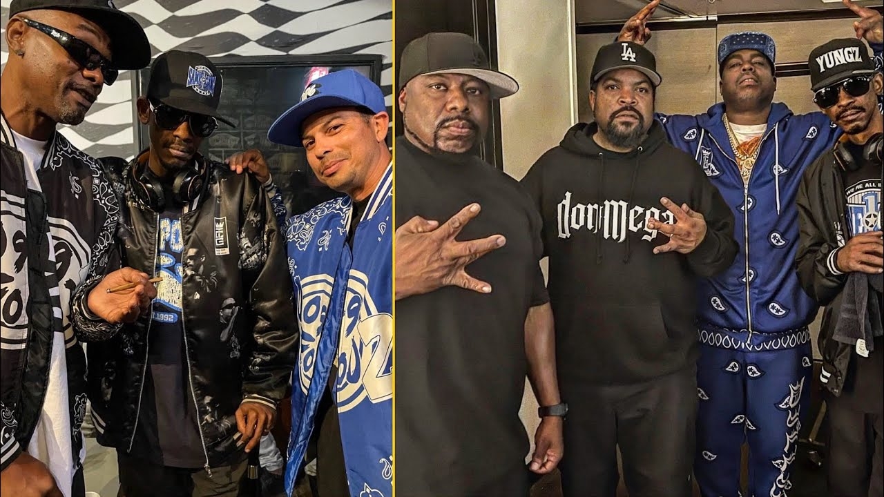 Warren G, WC, Dogg Pound And Ice Cube Reunited Last Night In Portland And Doing Tribute To Nate Dogg