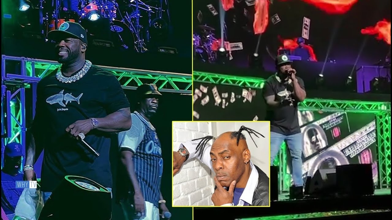 50 Cent Pays Homage To Coolio At His Dubai Show 'Rest In Peace Coolio The Real Legend'