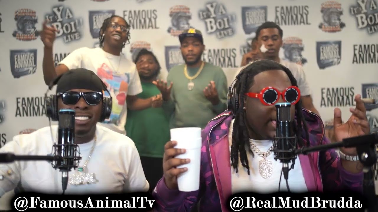 Memphis Rapper MUD Stops by Drops Hot Freestyle on Famous Animal Tv