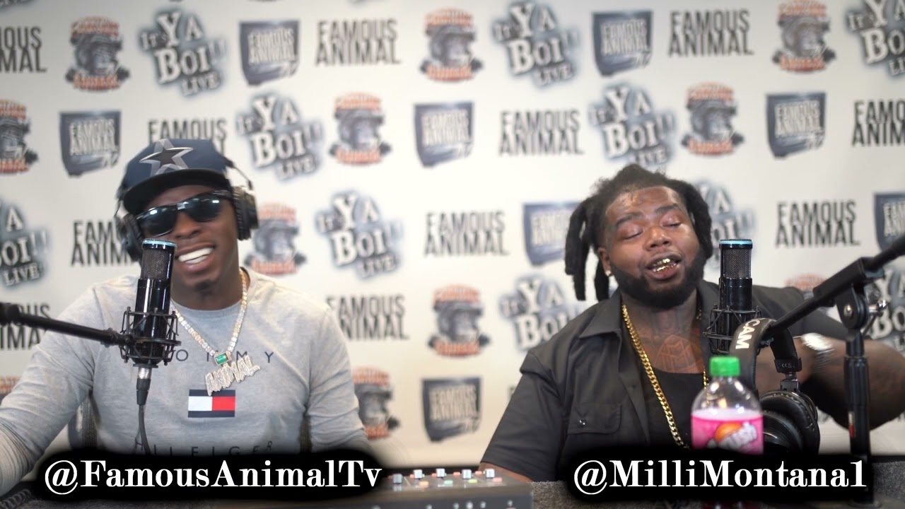 Jackson Mississippi Rapper Milli Montana Stops by Drops Hot Freestyle on Famous Animal Tv