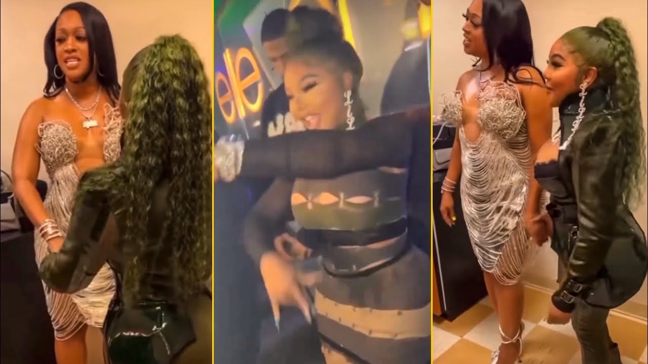 Trina Reunited With Lil Kim In Club After Recieving ‘I Am Hip Hop’ Awards At BET Awards 2022